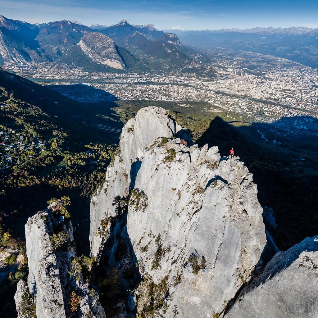 Grenoble city, France